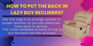 How to Remove the Back of a Lazy Boy Recliner? Easy Tips and Tricks to ...