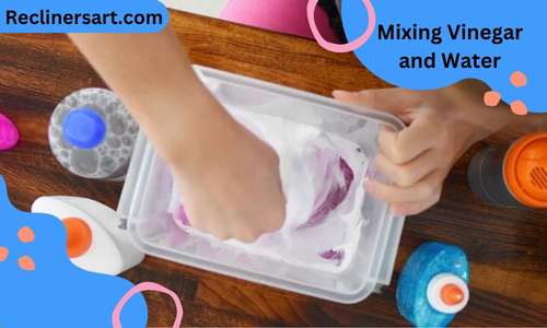 mixing vinegar and water, How to Clean a Recliner that was Peed on