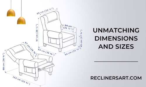 Are Reclining Sofas Tacky, shape and size