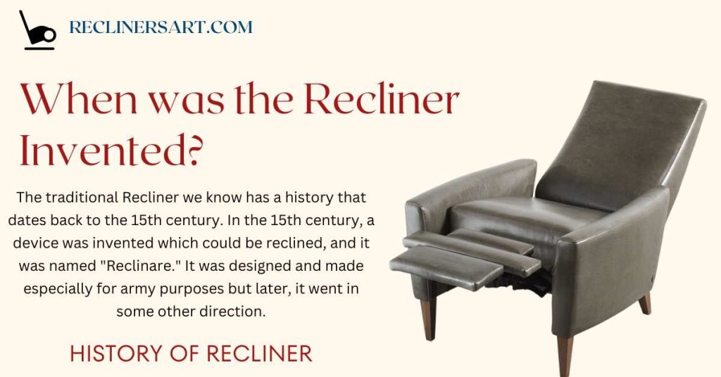 When was the Recliner Invented